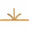 Ekena Millwork Richland Rough Sawn Timber Gable Bracket, Western Red Cedar, 96"W x 60"H x 4"D x 4"F, 15/12 Pitch GBW096X60X0404RIC00RWR - alternate 5